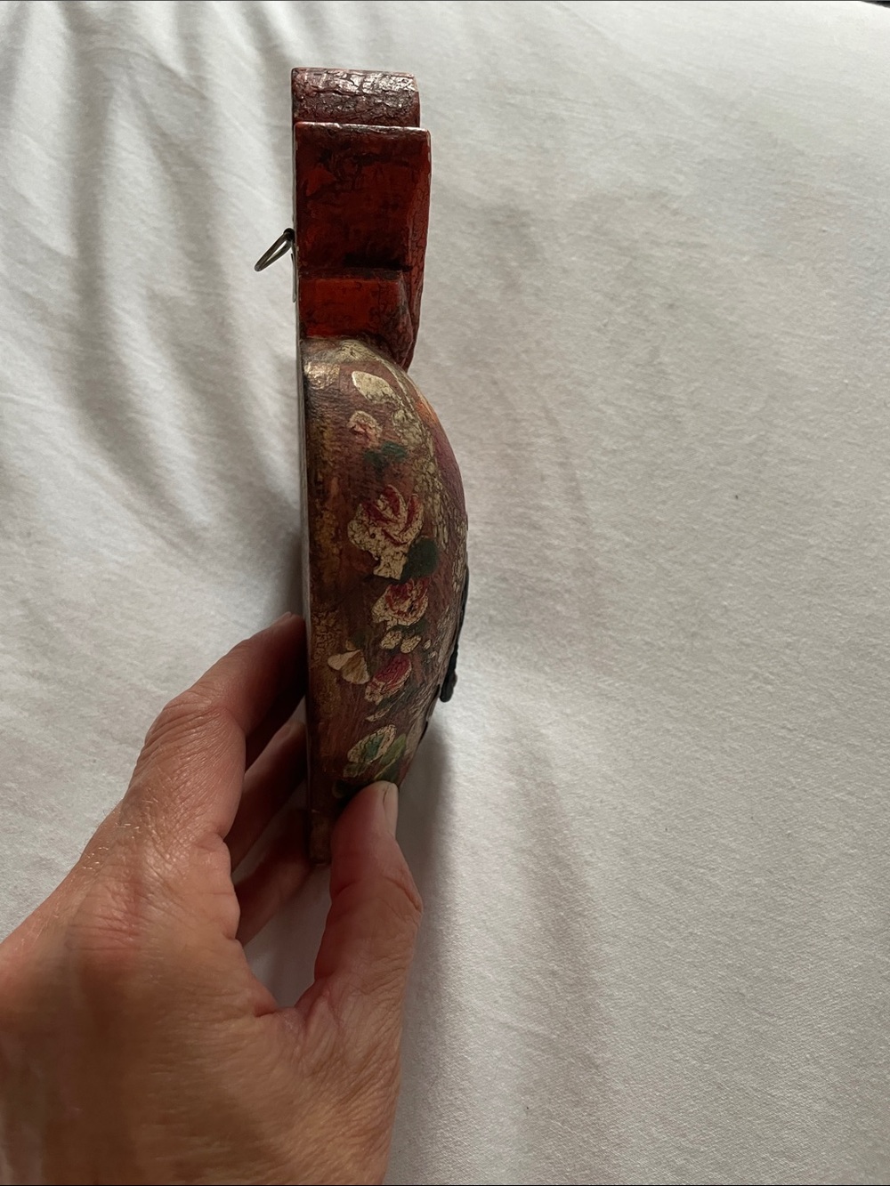 Mexican Sacred Heart  religious art - Picture 11 of 13
